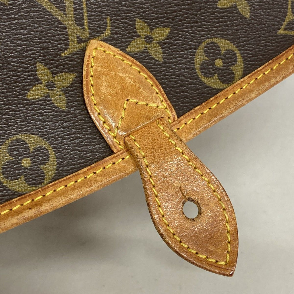 Louis Vuitton Shoulder Bag Monogram Gibessiere PM Brown — view 9