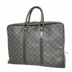 Louis Vuitton Briefcase Damier Graphite Porte Documents Voyage Black Gray