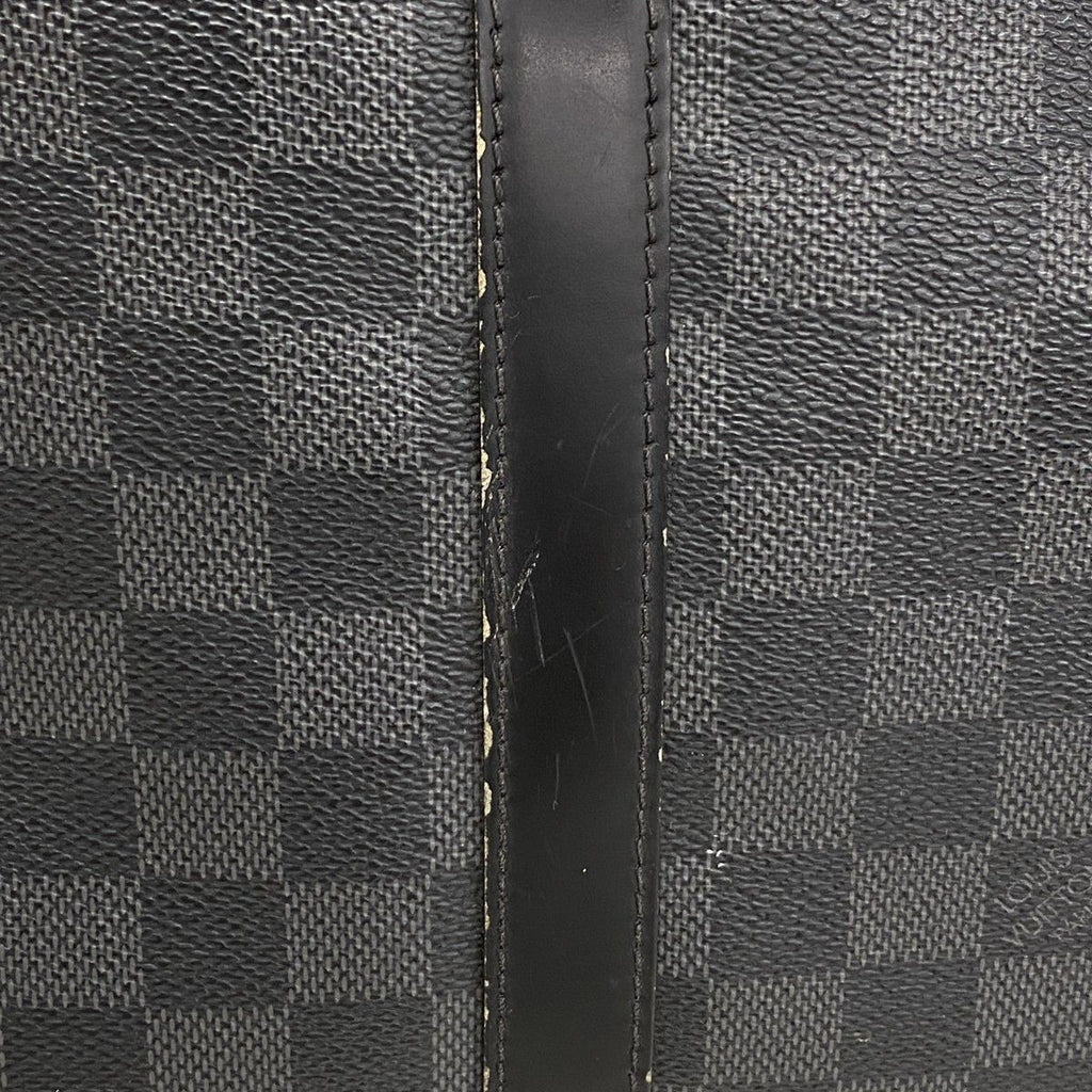 Louis Vuitton Briefcase Damier Graphite Porte Documents Voyage Black Gray — view 8