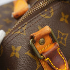 Louis Vuitton Boston Bag Monogram Keepall 55 Brown — view 9