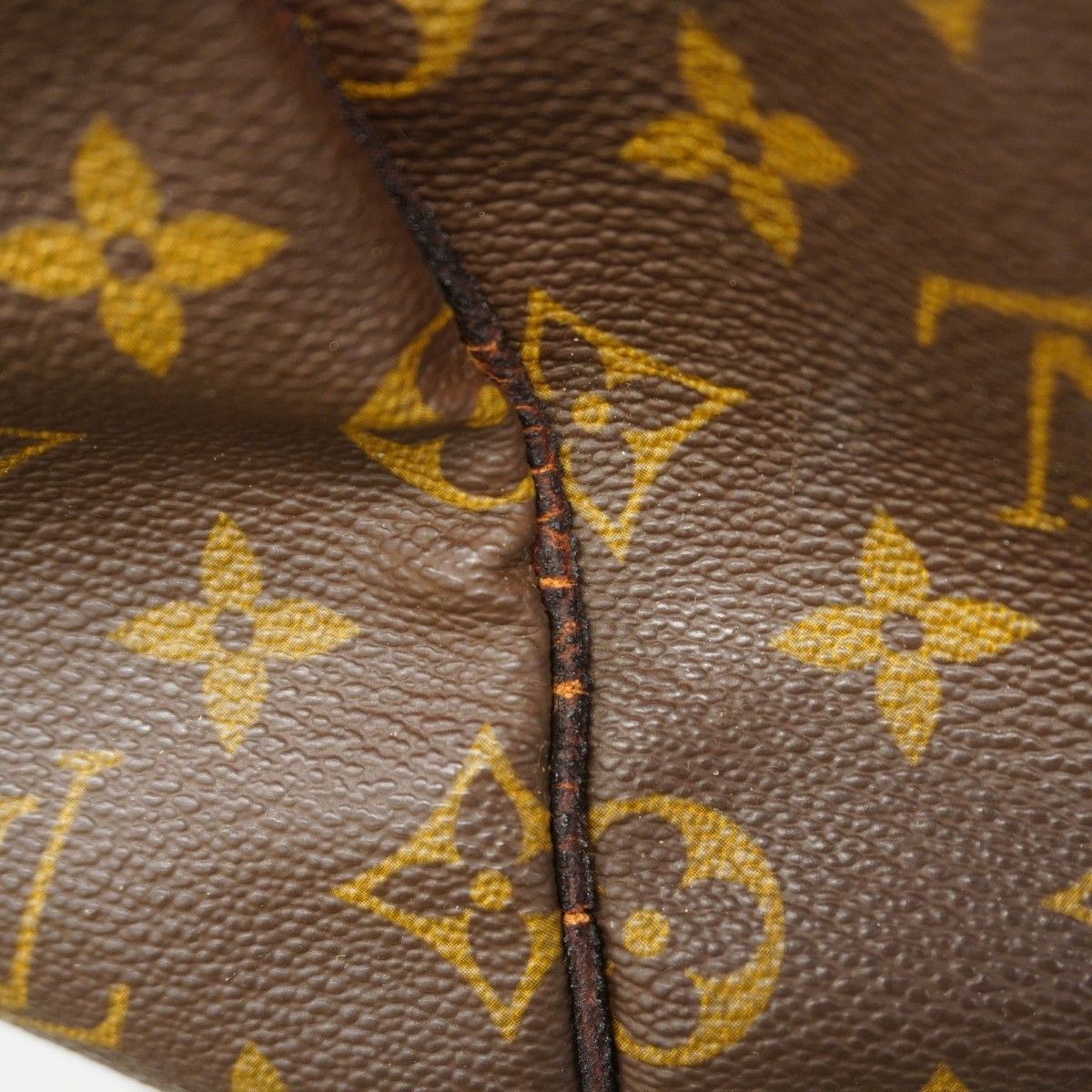 Louis Vuitton Boston Bag Monogram Keepall 55 Brown — view 6