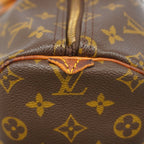 Louis Vuitton Boston Bag Monogram Keepall 55 Brown — view 5