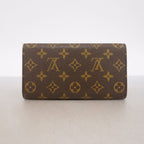 Louis Vuitton Trifold Wallet Monogram Portefeuille International Brown — view 8