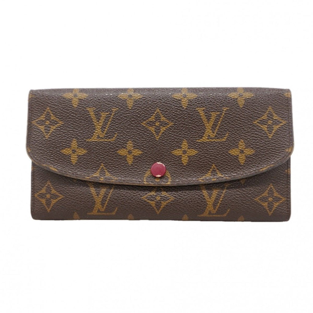Louis Vuitton Wallet Monogram Portefeuille Emily Fuchsia