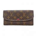 Louis Vuitton Wallet Monogram Portefeuille Emily Fuchsia