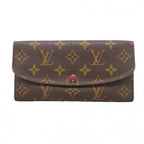 Louis Vuitton Wallet Monogram Portefeuille Emily Fuchsia