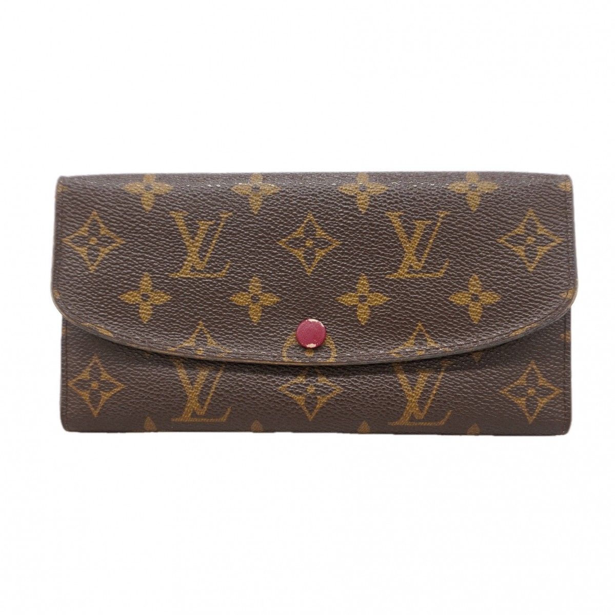 Louis Vuitton Wallet Monogram Portefeuille Emily Fuchsia