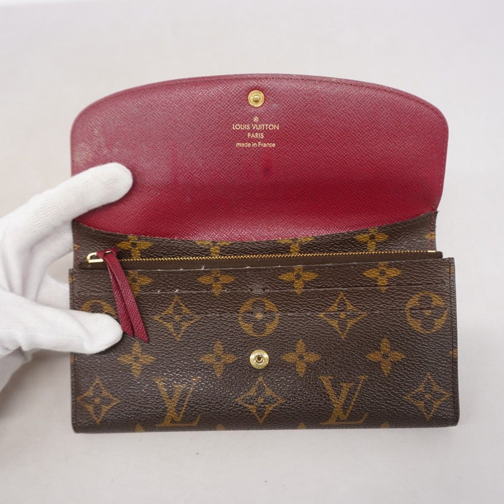 Louis Vuitton Wallet Monogram Portefeuille Emily Fuchsia — view 8