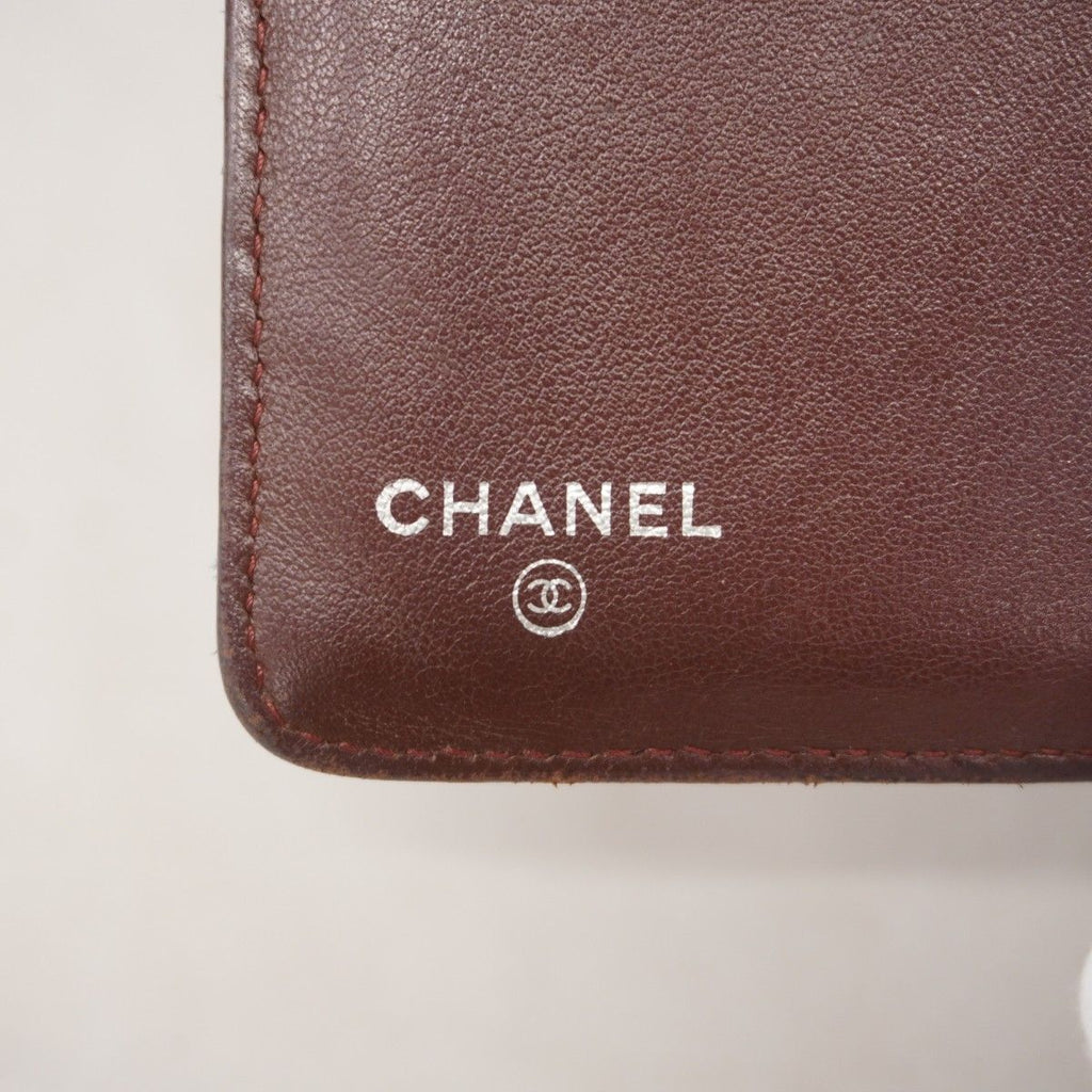 Chanel Wallet Quilted Lambskin Black Silver — view 4