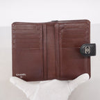 Chanel Wallet Quilted Lambskin Black Silver — view 3