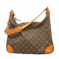 Louis Vuitton Shoulder Bag Monogram Boulogne 35 Brown