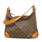 Louis Vuitton Shoulder Bag Monogram Boulogne 35 Brown