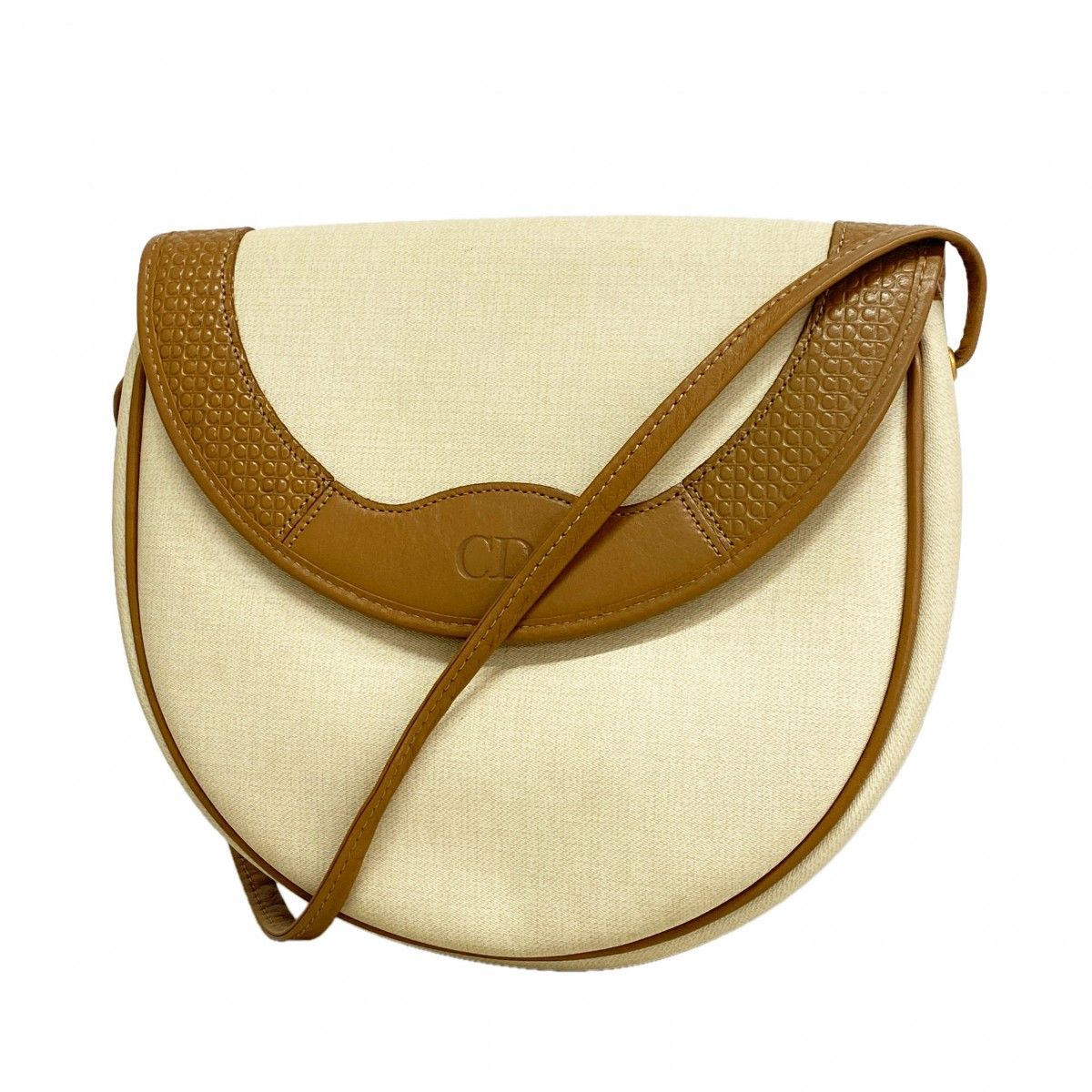 Dior Shoulder Bag Ivory Gold