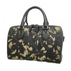 Gucci Handbag GG Supreme Black Silver
