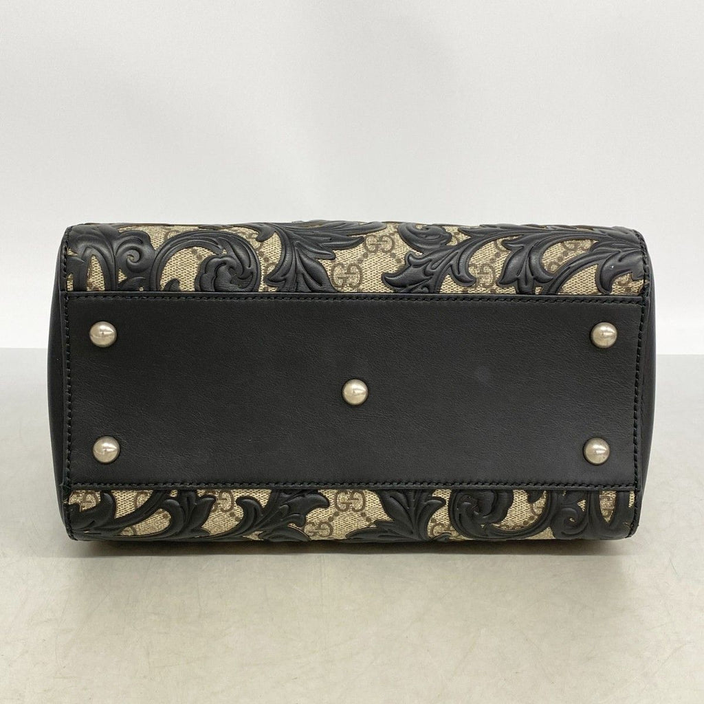 Gucci Handbag GG Supreme Black Silver — view 3