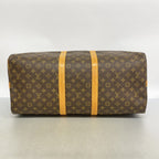 Louis Vuitton Boston Bag Monogram Keepall Bandouliere 55 Brown — view 3
