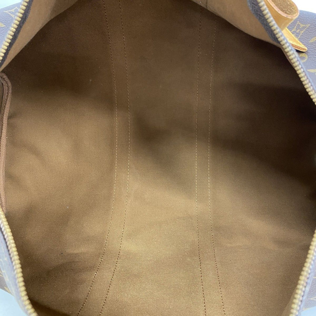 Louis Vuitton Boston Bag Monogram Keepall Bandouliere 45 Brown — view 4
