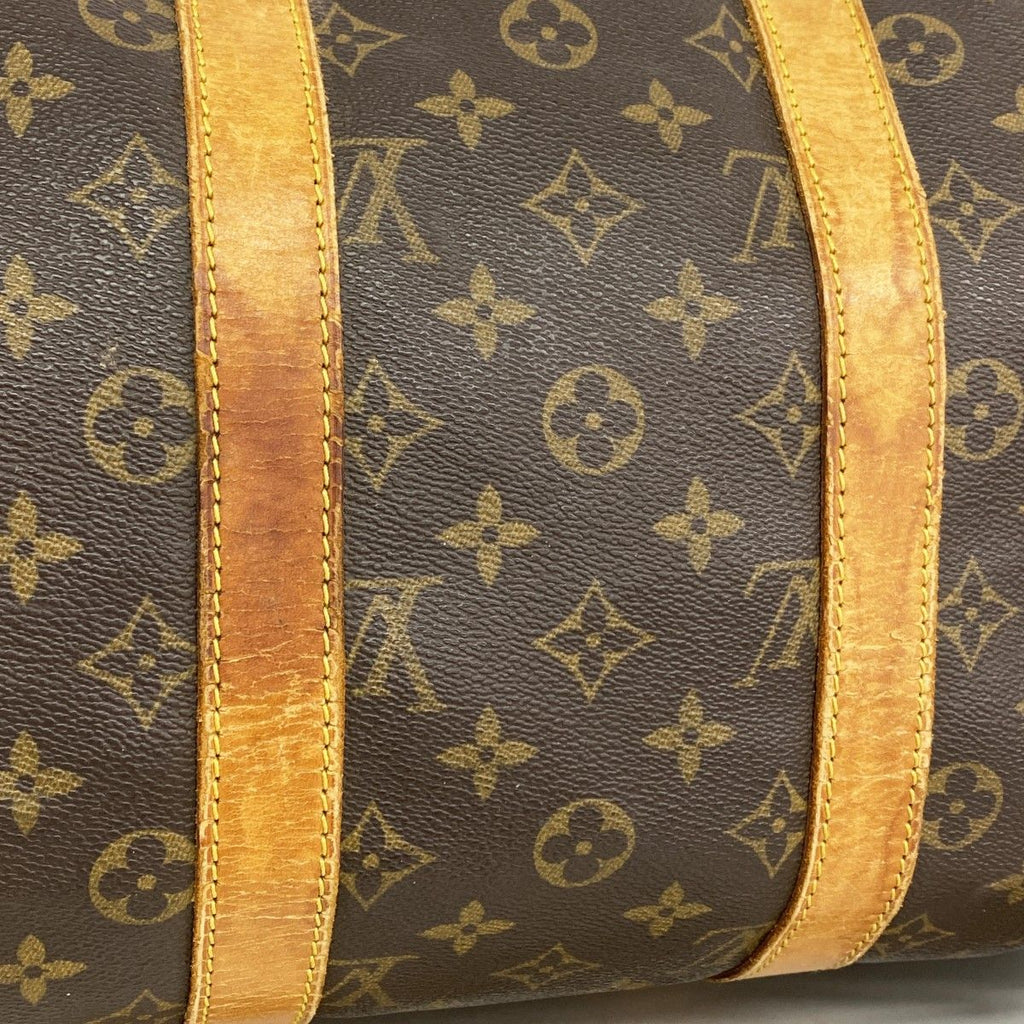 Louis Vuitton Boston Bag Monogram Keepall Bandouliere 45 Brown — view 7