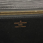 Louis Vuitton Clutch Epi Pochette Series Dragonne Noir — view 5