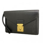 Louis Vuitton Clutch Epi Pochette Series Dragonne Noir