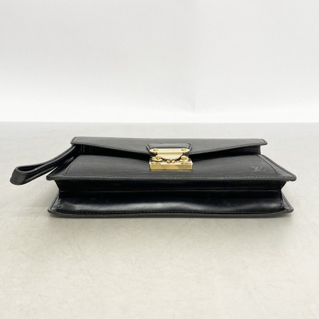 Louis Vuitton Clutch Epi Pochette Series Dragonne Noir — view 3
