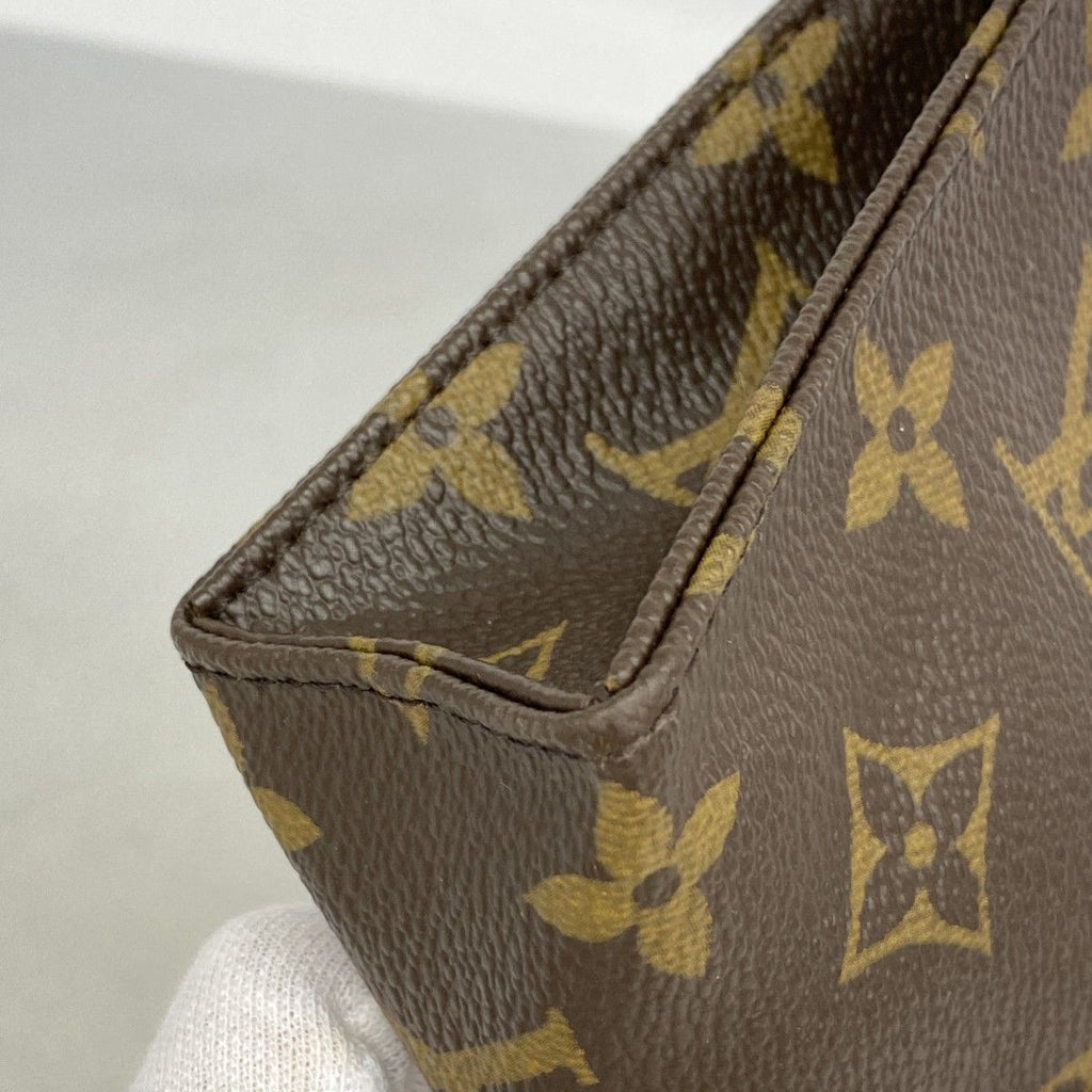 Louis Vuitton Pouch Monogram Pochette Toilette 15 Brown — view 6