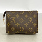 Louis Vuitton Pouch Monogram Pochette Toilette 15 Brown — view 7