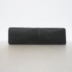 Chanel Shoulder Bag Quilted Lambskin Black Gold — view 3