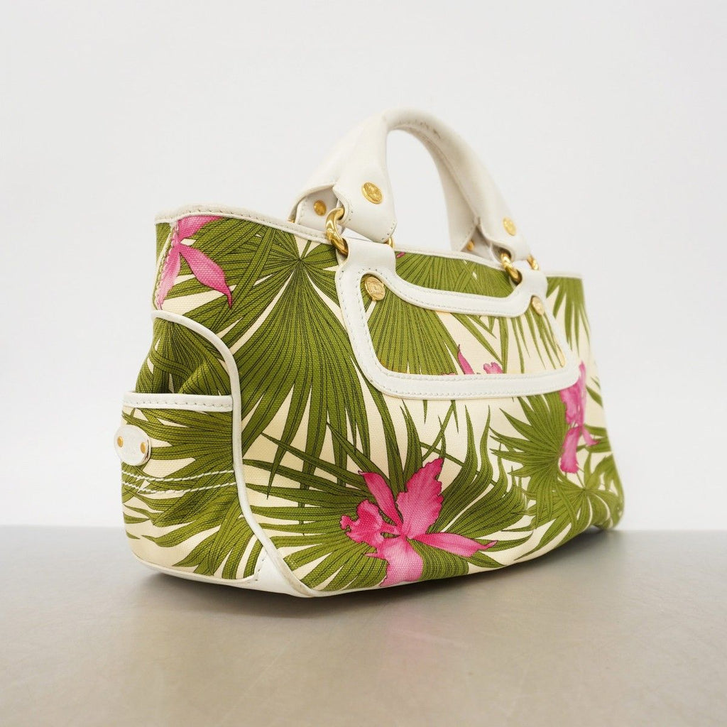 Celine Handbag Boogie Bag Canvas Multicolor Gold — view 2