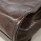 Prada Handbag Boni Leather Brown Gold — view 6