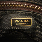 Prada Handbag Boni Leather Brown Gold — view 5