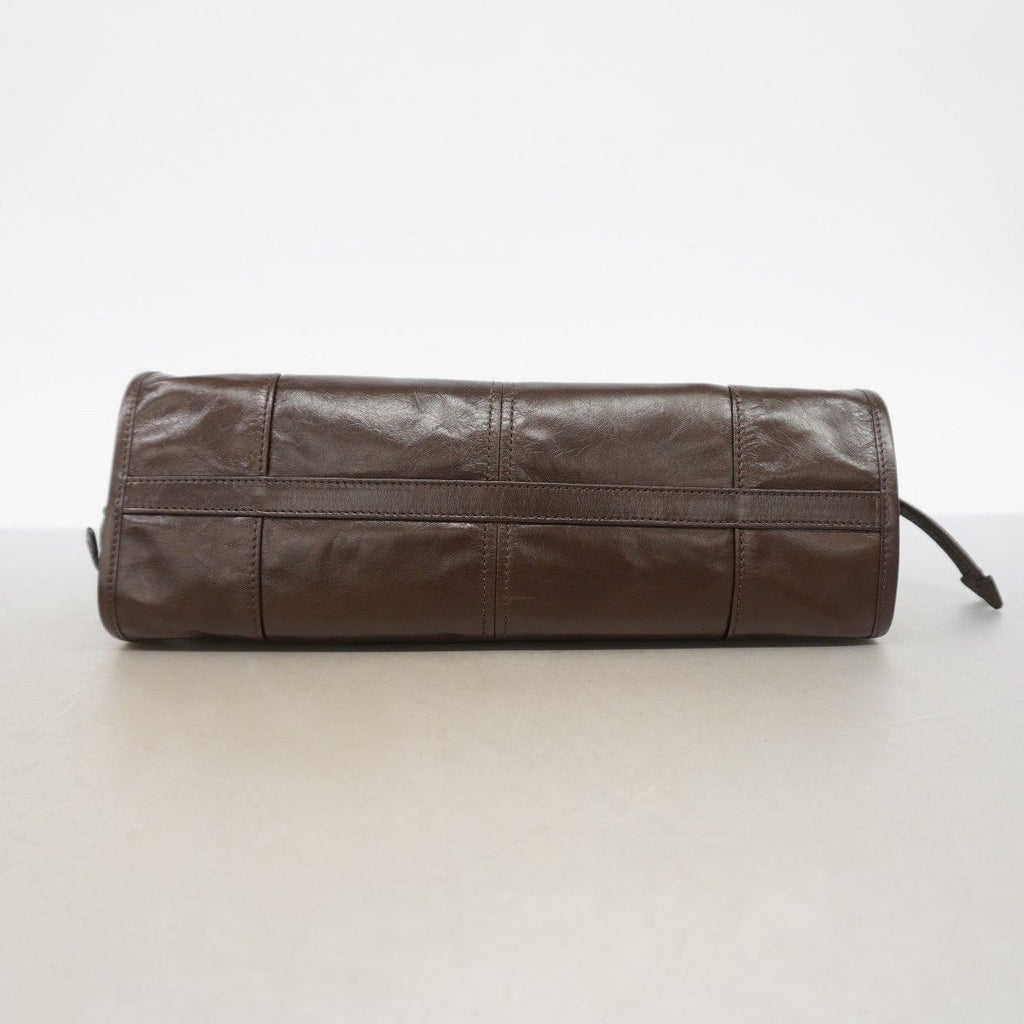 Prada Handbag Boni Leather Brown Gold — view 3