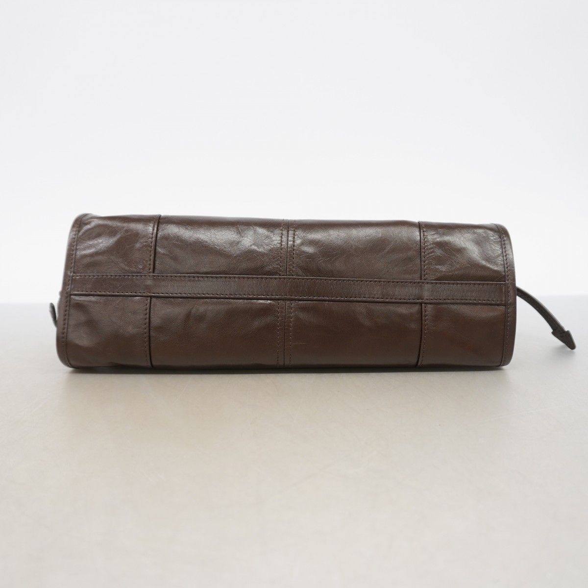 Prada Handbag Boni Leather Brown Gold — view 3