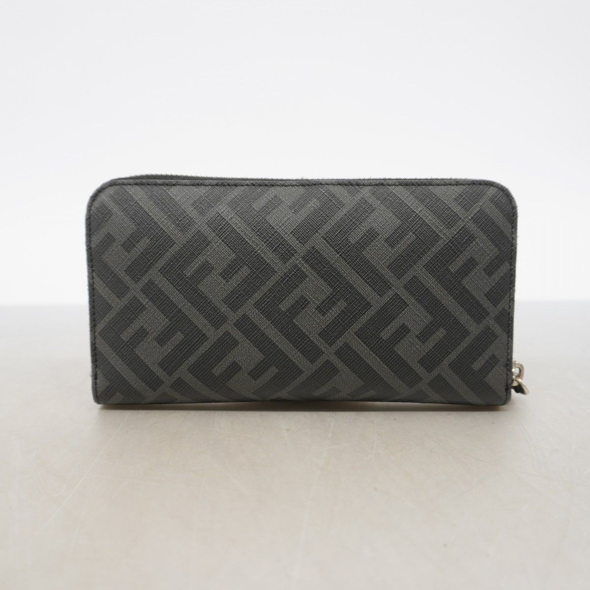 Fendi Wallet Zucca Black Yellow Silver — view 8