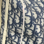 Dior Handbag Trotter Navy White Silver — view 6
