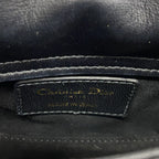 Dior Handbag Cannage Lady Leather Black Champagne Gold — view 5