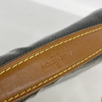 Louis Vuitton Handbag Shiny Epi Monogram Reverse Pochette Metis Mini Gray Brown — view 9