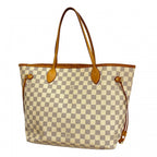 Louis Vuitton Tote Damier Azur Neverfull MM White