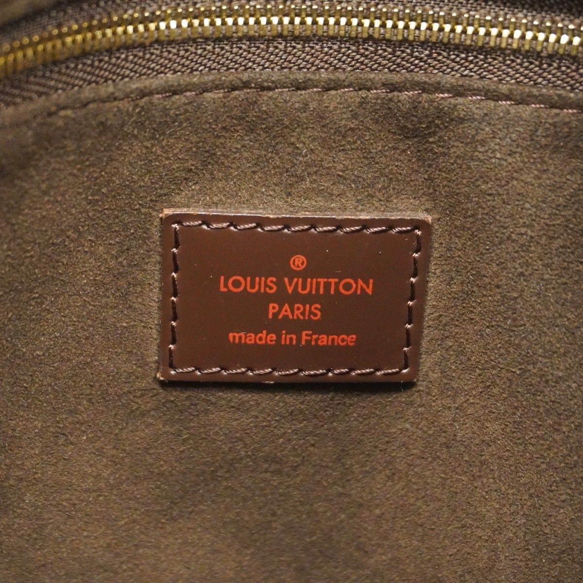 Louis Vuitton Shoulder Bag Damier Portobello GM Ebene — view 5