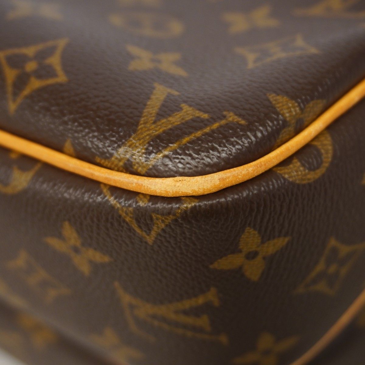 Louis Vuitton Shoulder Bag Monogram Reporter PM Brown — view 7