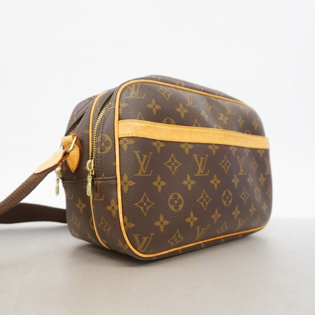 Louis Vuitton Shoulder Bag Monogram Reporter PM Brown — view 2
