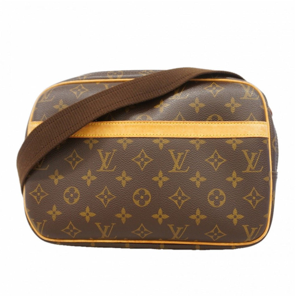 Louis Vuitton Shoulder Bag Monogram Reporter PM Brown