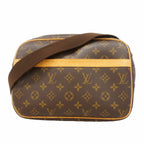 Louis Vuitton Shoulder Bag Monogram Reporter PM Brown