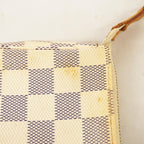 Louis Vuitton Pouch Damier Azur Mini Pochette White — view 6