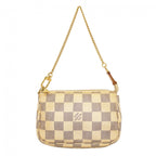 Louis Vuitton Pouch Damier Azur Mini Pochette White
