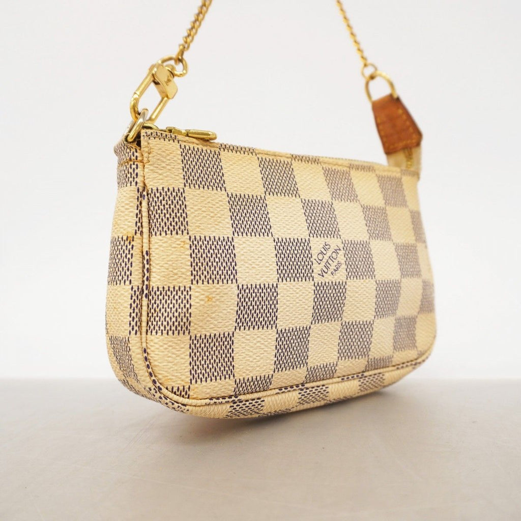 Louis Vuitton Pouch Damier Azur Mini Pochette White — view 2