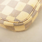 Louis Vuitton Pouch Damier Azur Mini Pochette White — view 8