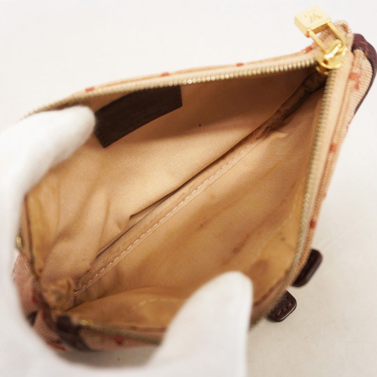 Louis Vuitton Pouch Monogram Mini Ansophie Cerise — view 4