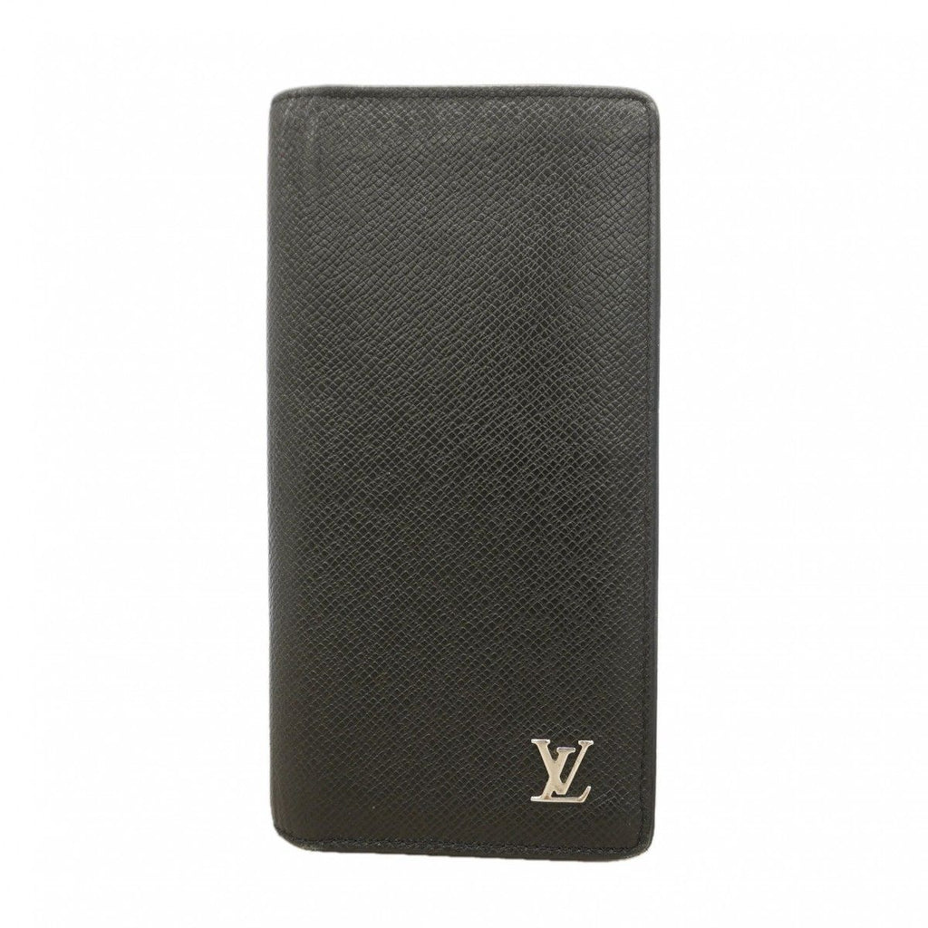 Louis Vuitton Wallet Taiga Portefeuille Brazza Noir