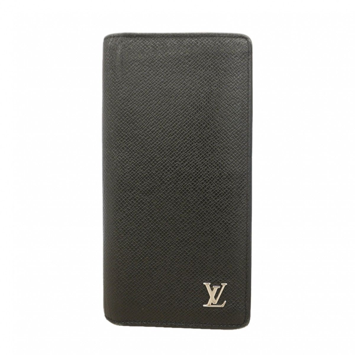 Louis Vuitton Wallet Taiga Portefeuille Brazza Noir